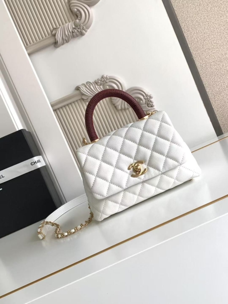 Ch**el top handle bags